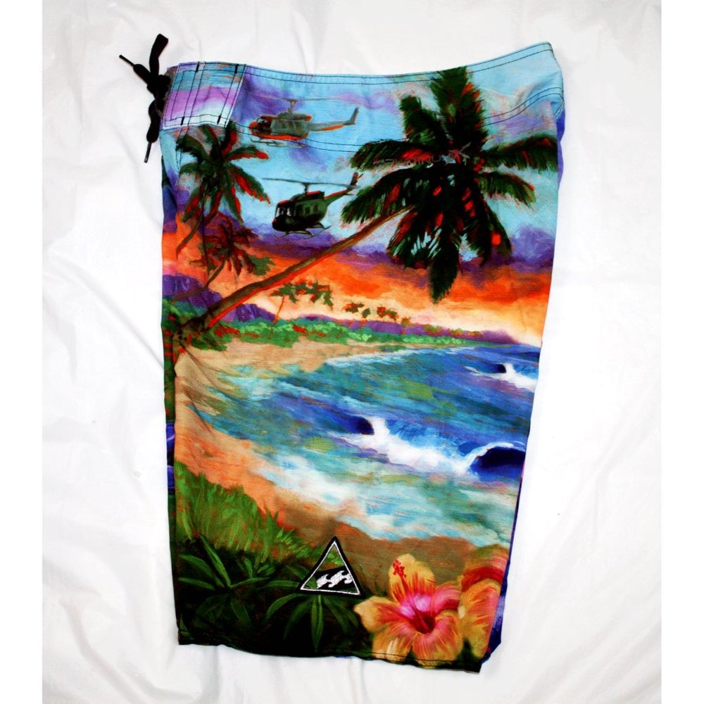 Billabong Mens Board Shorts Swim Trunks Surf Size 28 - Picture 4 of 5